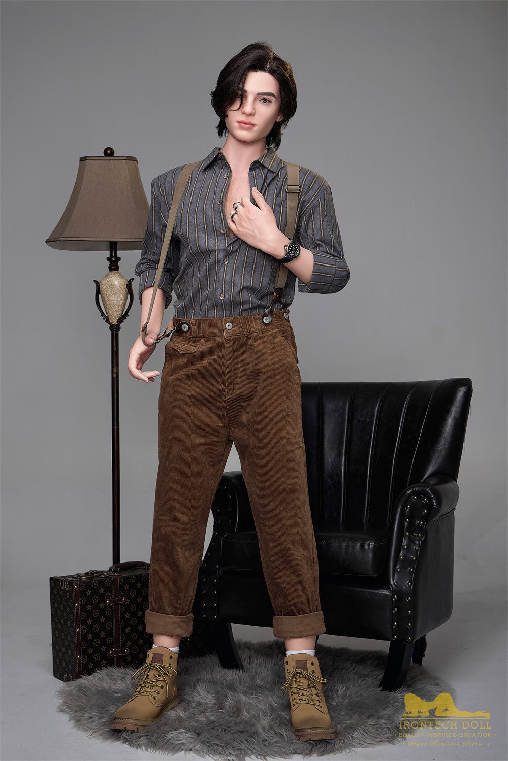 Boneca Sexual Masculina Lucas (Irontech Doll Silicone M9 de 170cm)