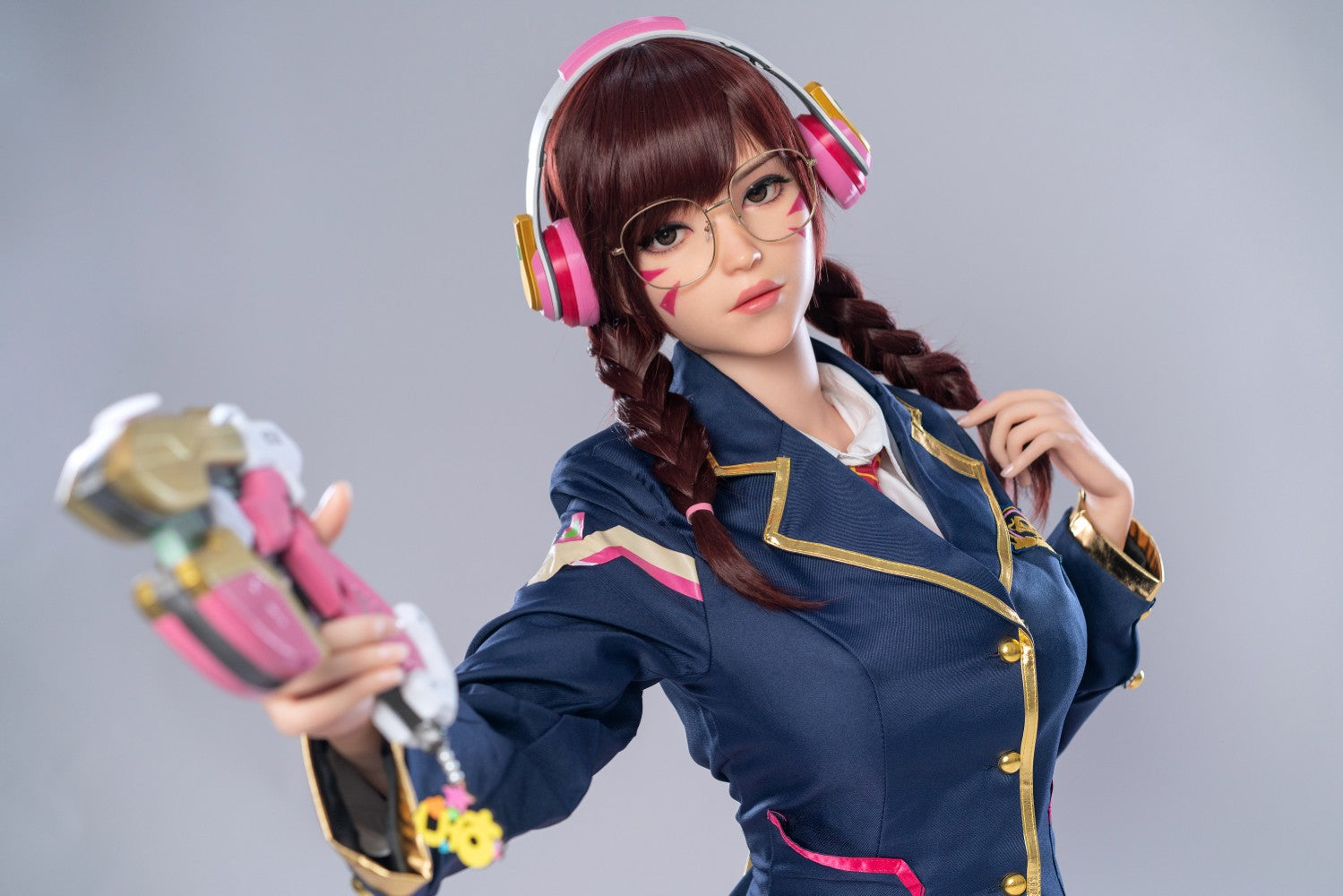 Boneca sexual D.Va Hana Song (Game Lady 166cm E-Cup No.23 Silicone)
