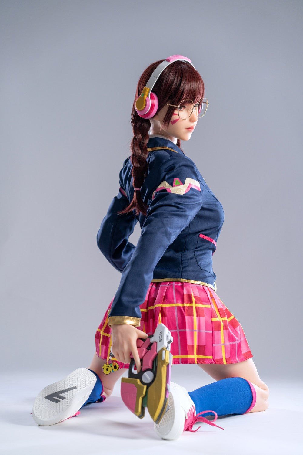 Boneca sexual D.Va Hana Song (Game Lady 166cm E-Cup No.23 Silicone)