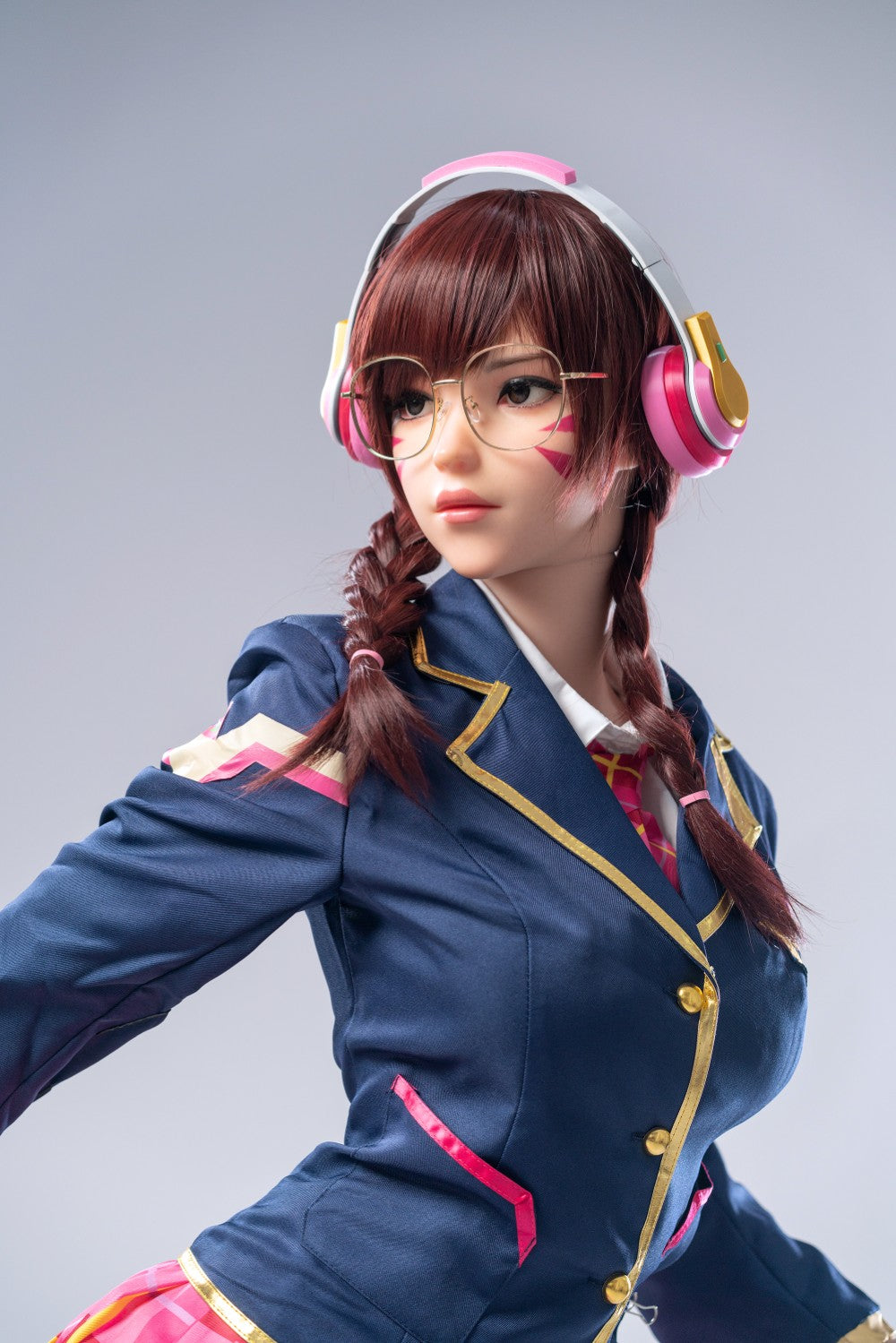 Boneca sexual D.Va Hana Song (Game Lady 166cm E-Cup No.23 Silicone)