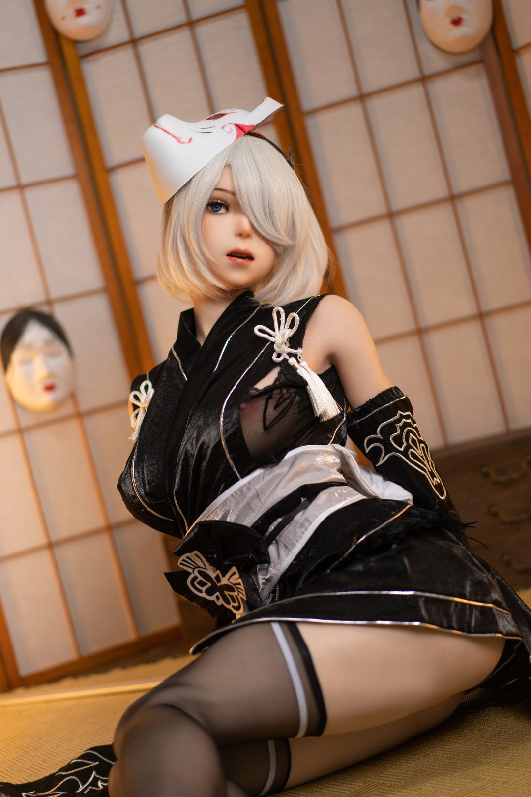 Yorha 2B muñeca sexual (Game Lady 171cm E-Kupa No.24 Silicona)