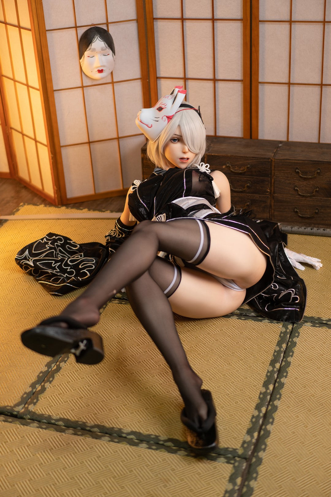 Yorha 2B muñeca sexual (Game Lady 171cm E-Kupa No.24 Silicona)