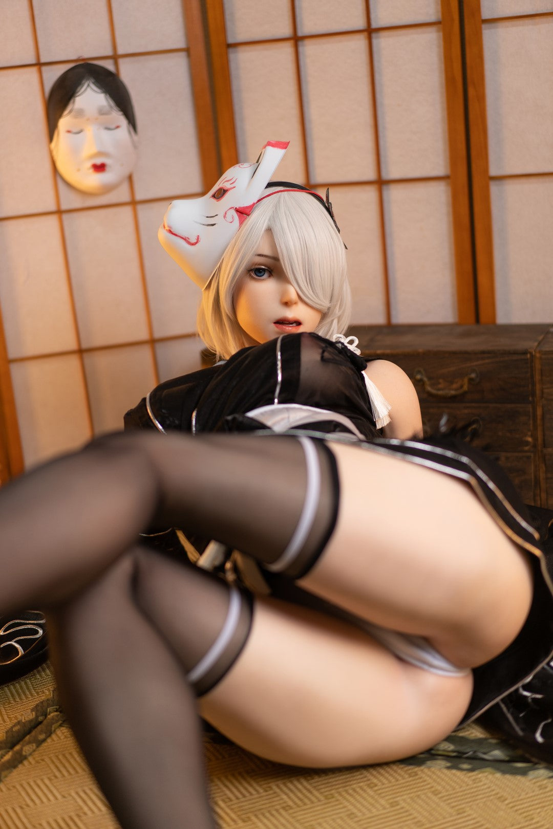 Yorha 2B muñeca sexual (Game Lady 171cm E-Kupa No.24 Silicona)