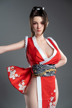 Boneca sexual mai shiranui (Game Lady 165 cm G-Cup No.28 silicone)