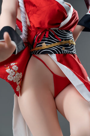 Boneca sexual mai shiranui (Game Lady 165 cm G-Cup No.28 silicone)