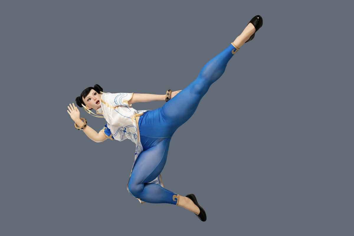 Chun Li muñeca sexual (Game Lady 169 cm F-Cup No.47-1 Silicona)