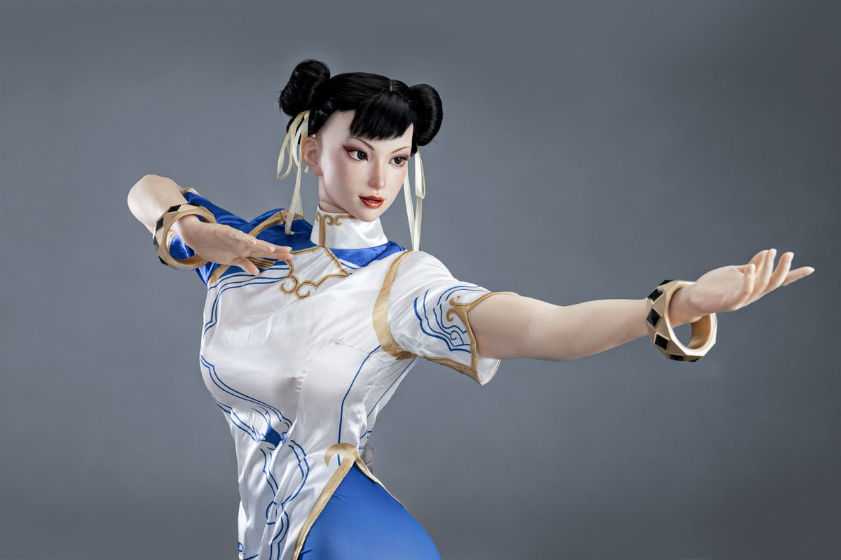 Chun Li muñeca sexual (Game Lady 169 cm F-Cup No.47-1 Silicona)
