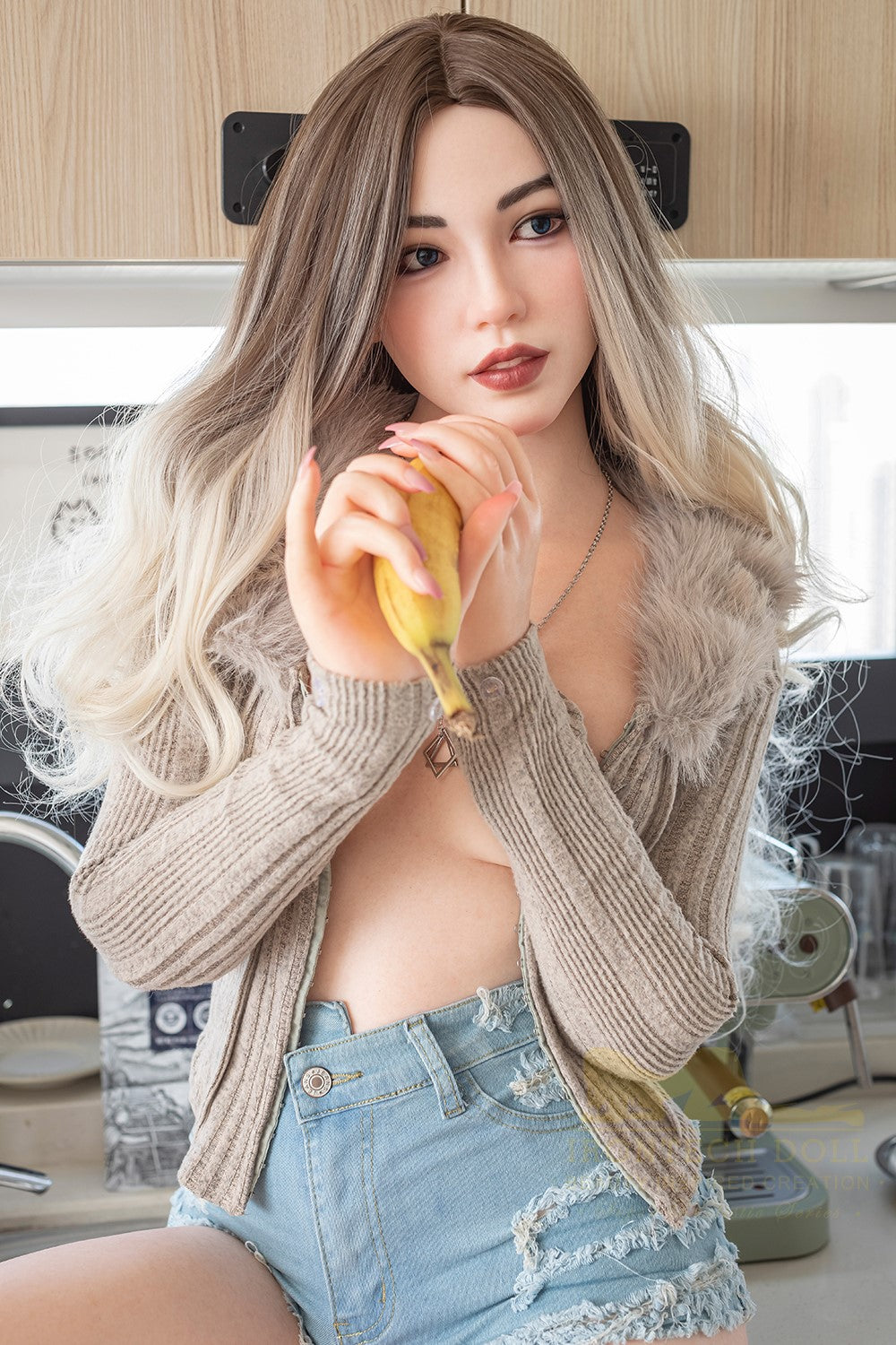 Boneca sexual lexi (Irontech Doll Silicone B-Cup S42 de 162 cm)