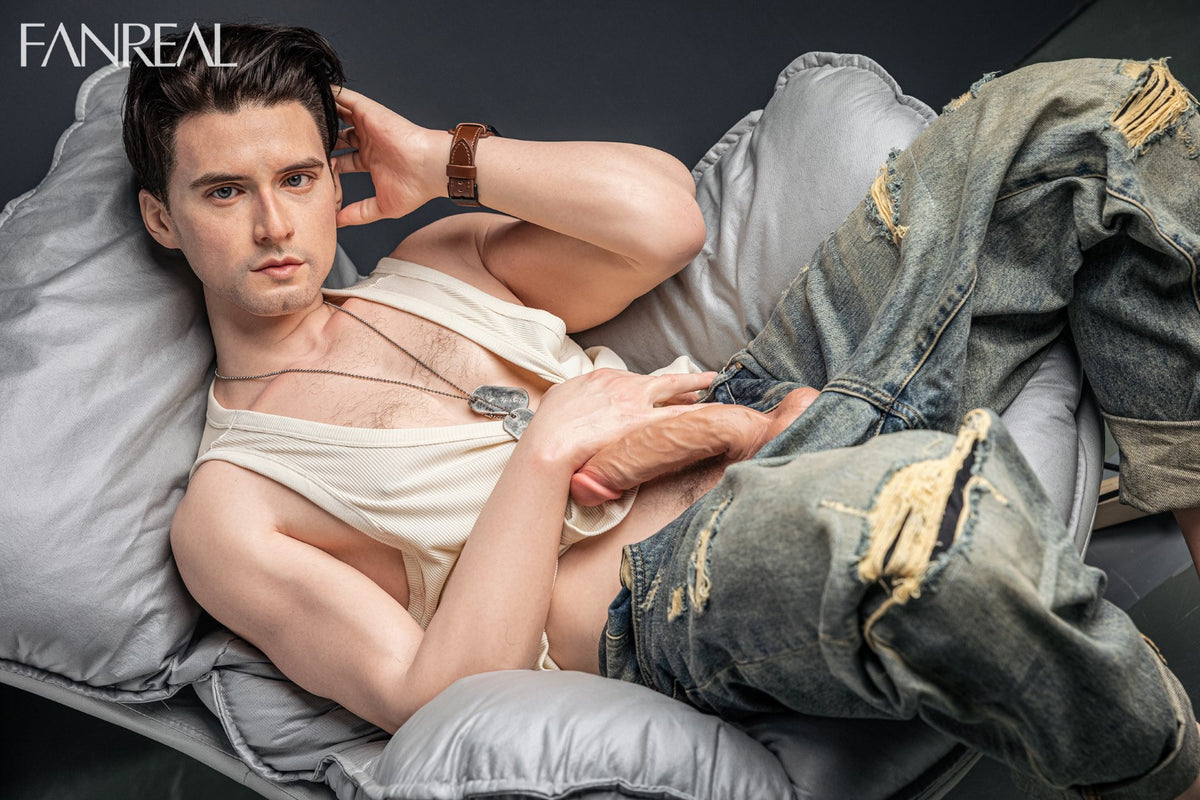 Boneca sexual masculina Henry (FanReal Doll Silicone de 173cm)