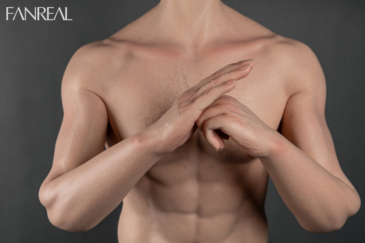 Boneca sexual masculina Henry (FanReal Doll Silicone de 173cm)