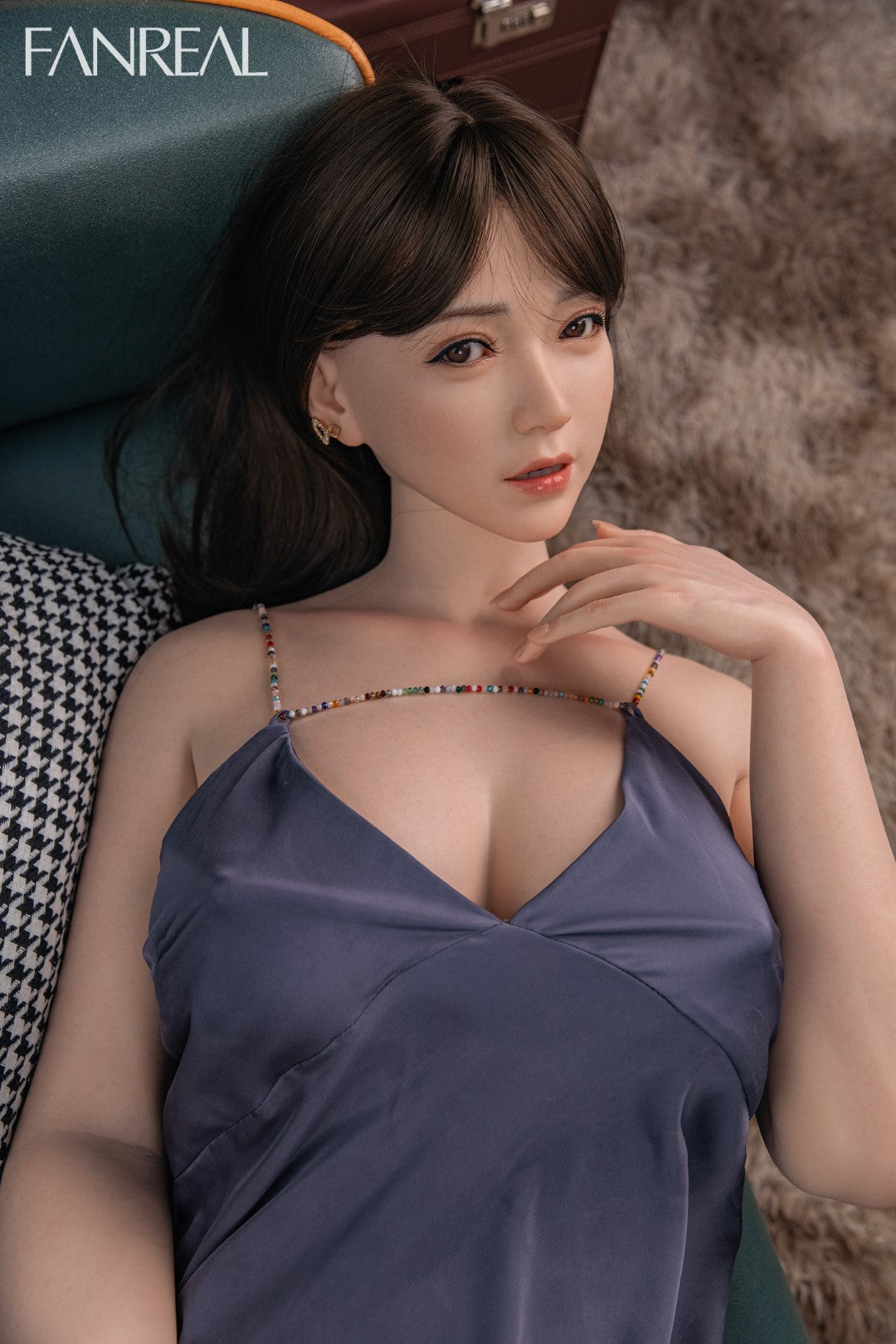 Boneca sexual xue torso (FanReal Doll 95 cm de silicone g-cup)