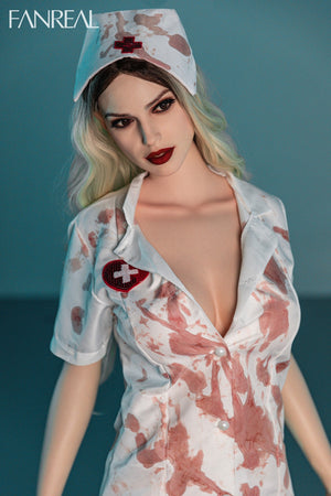 Boneca sexual della (FanReal Doll 172 cm de silicone e xícara)