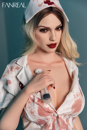 Boneca sexual della (FanReal Doll 172 cm de silicone e xícara)