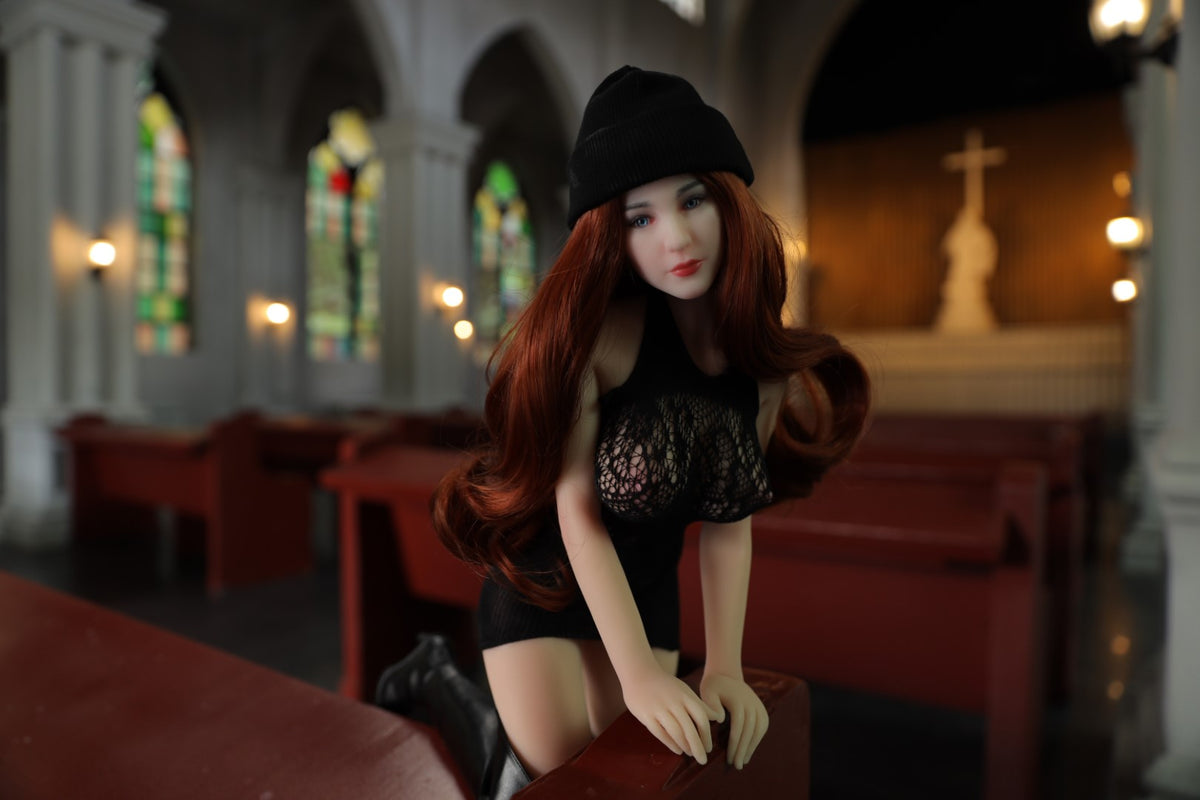 Manía muñeca sexual (Climax Doll Mini copa F 60cm Silicona)