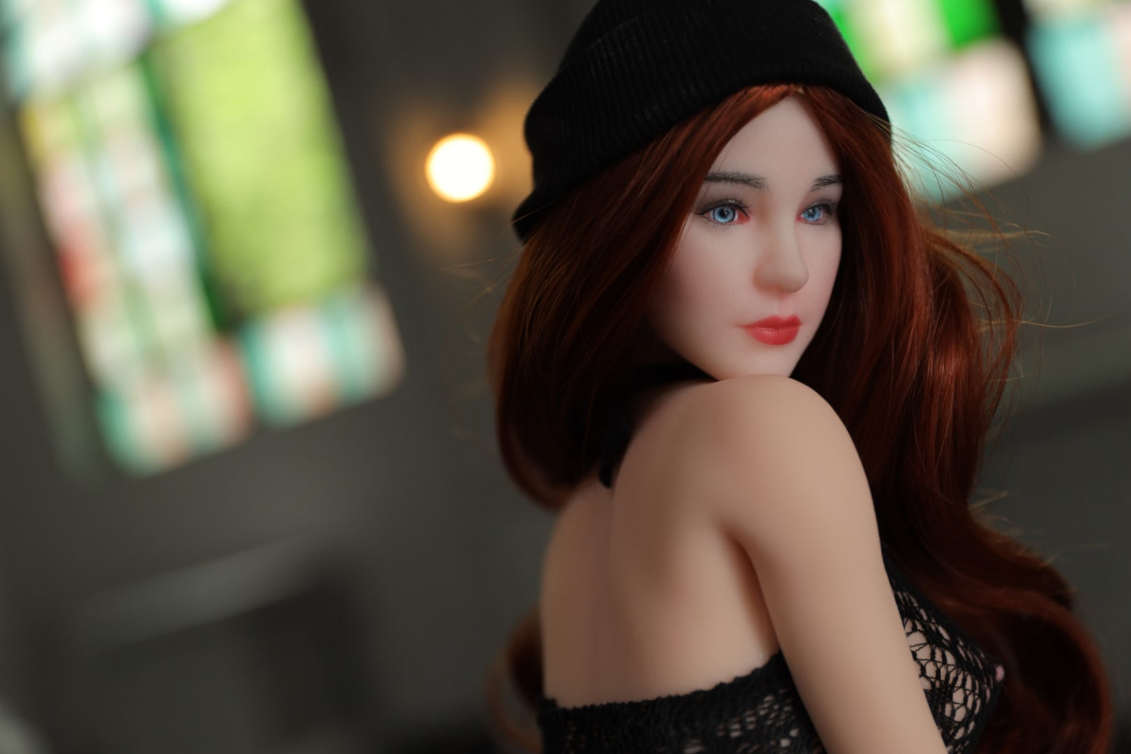 Manía muñeca sexual (Climax Doll Mini copa F 60cm Silicona)