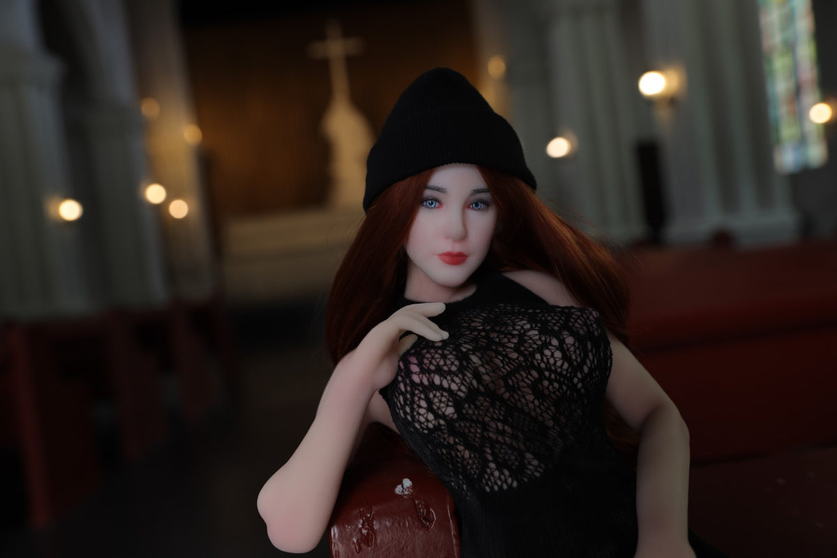 Manía muñeca sexual (Climax Doll Mini copa F 60cm Silicona)