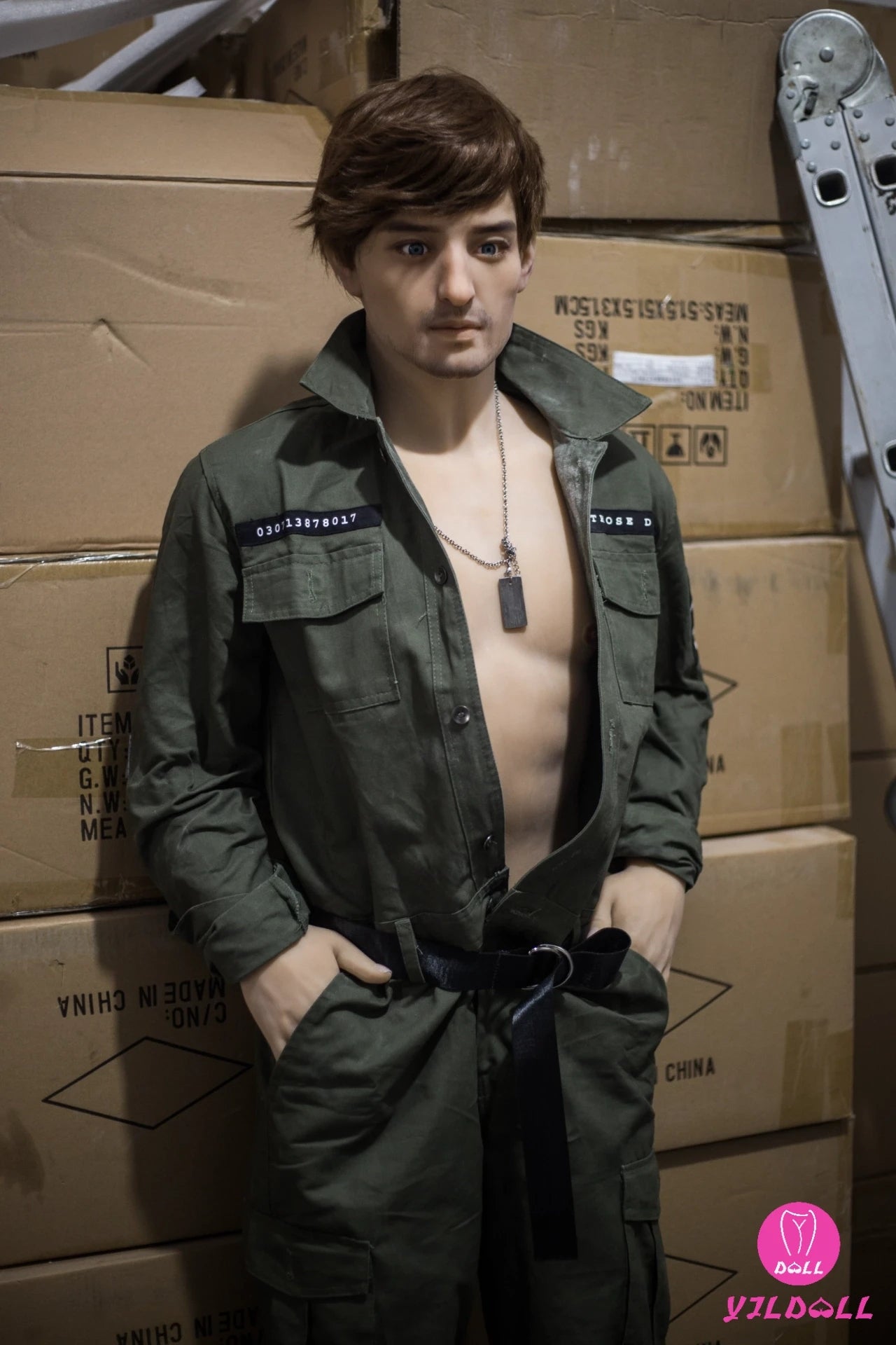 Robert hombre muñeca sexual (YJL Doll 175 cm MD006 TPE)