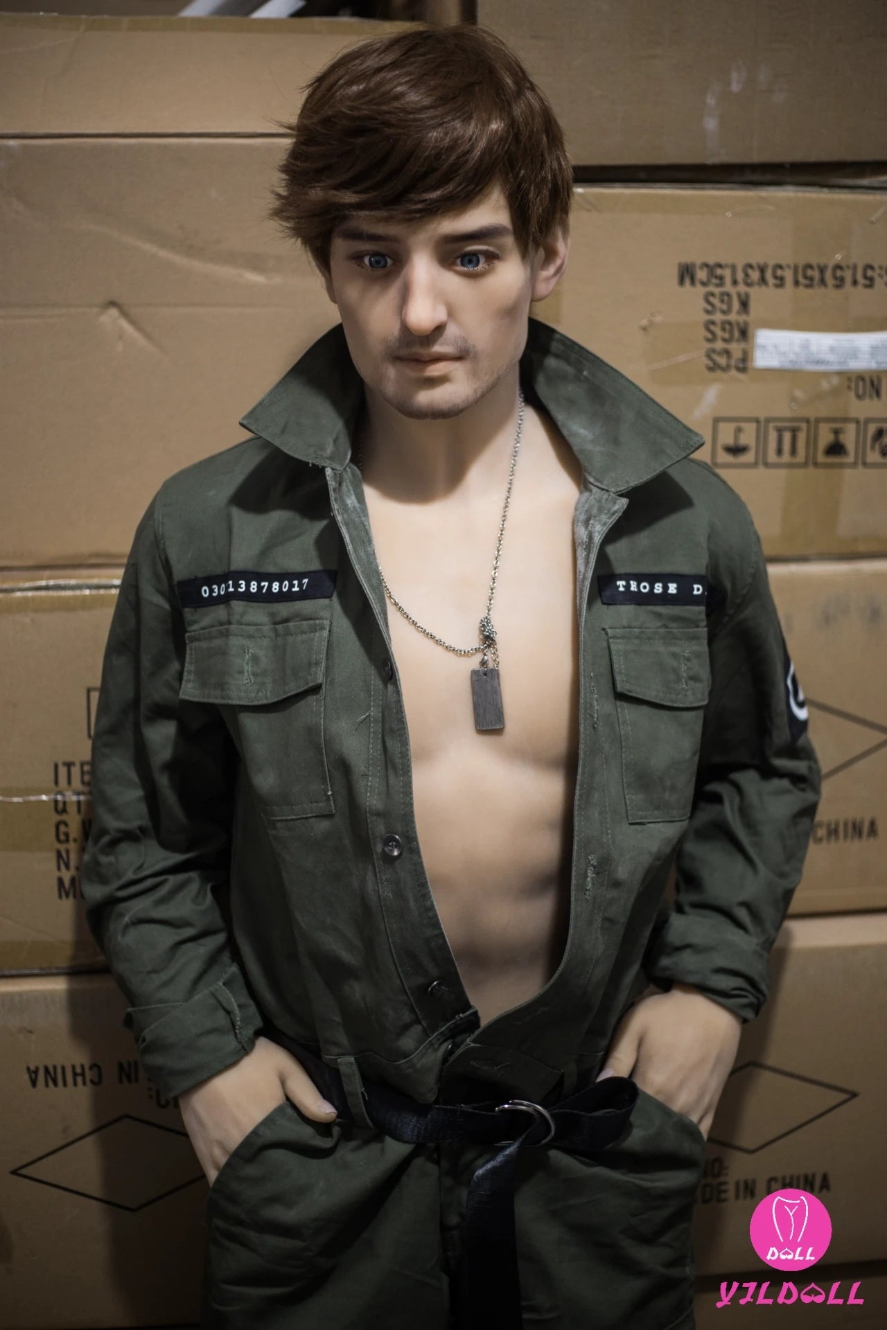 Robert hombre muñeca sexual (YJL Doll 175 cm MD006 TPE)