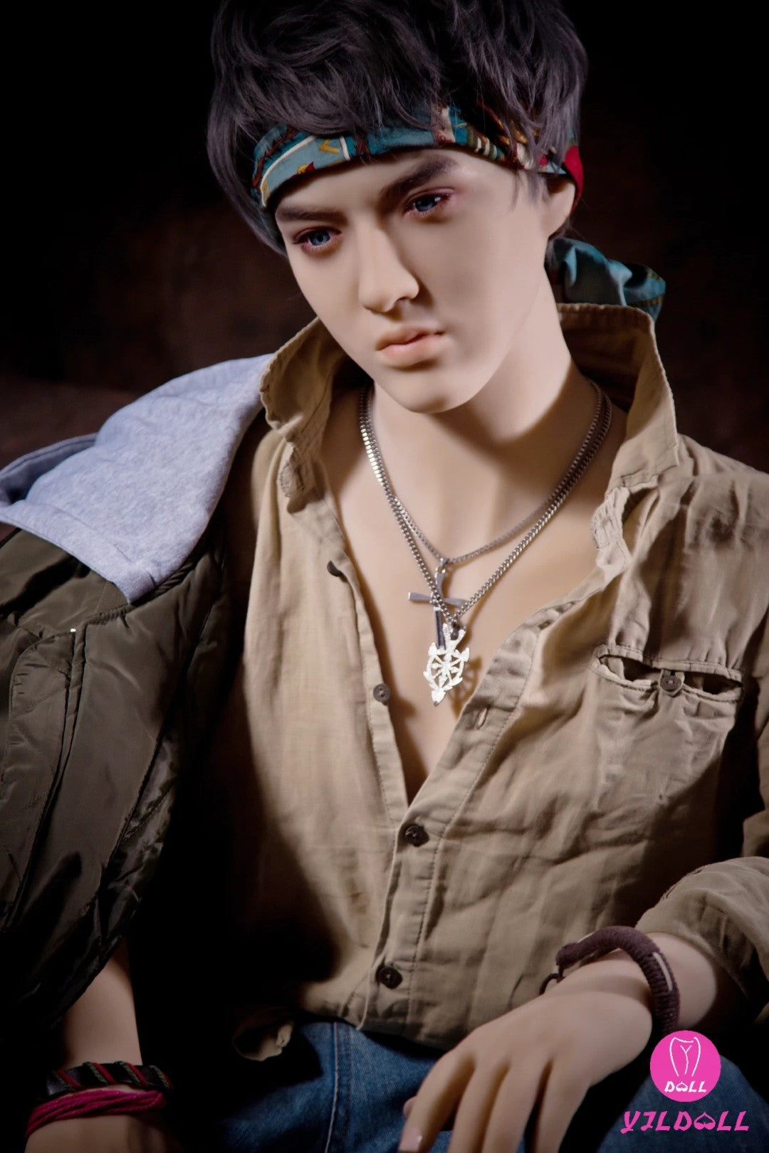 Benjamin hombre muñeca sexual (YJL Doll 180 cm MD008 TPE)