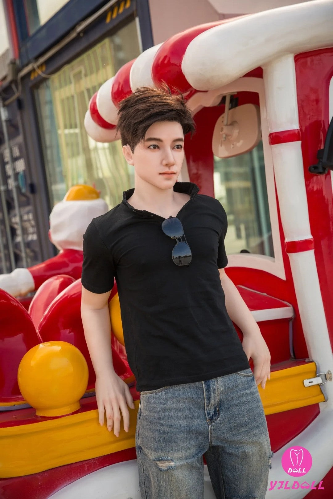 Jack macho muñeca sexual (YJL Doll 177cm MD010 Silicona)