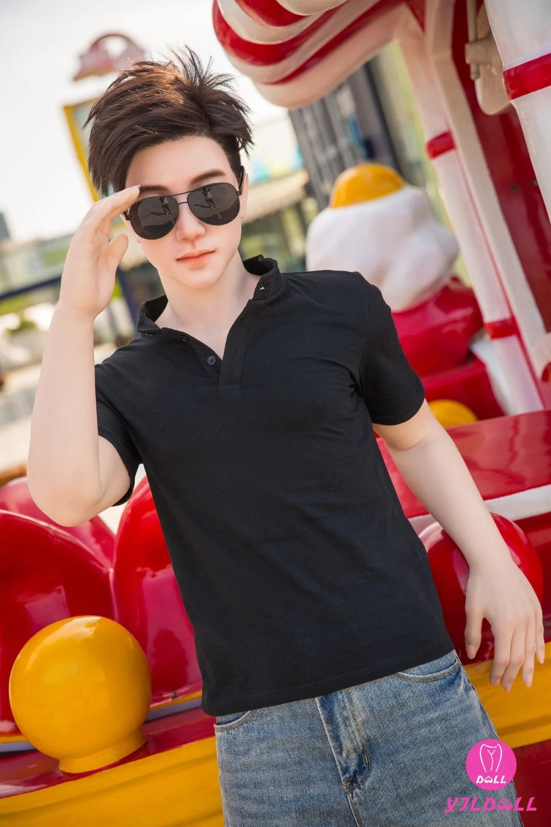 Jack macho muñeca sexual (YJL Doll 177cm MD010 Silicona)