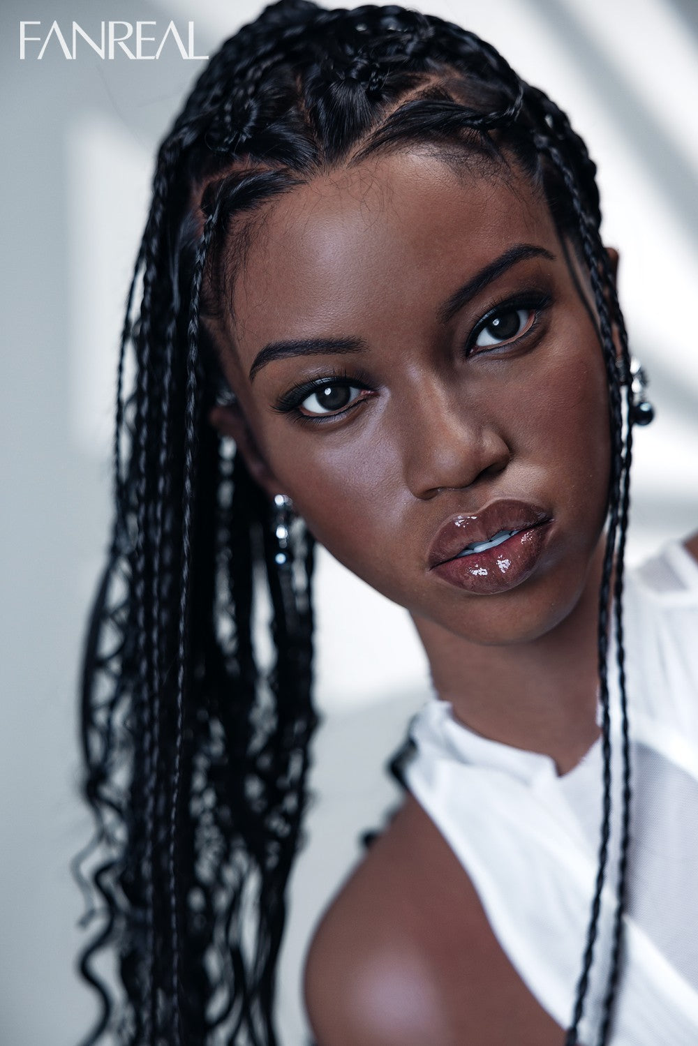 Boneca sexual Ellie (FanReal Doll Silicone com copo D de 173 cm)