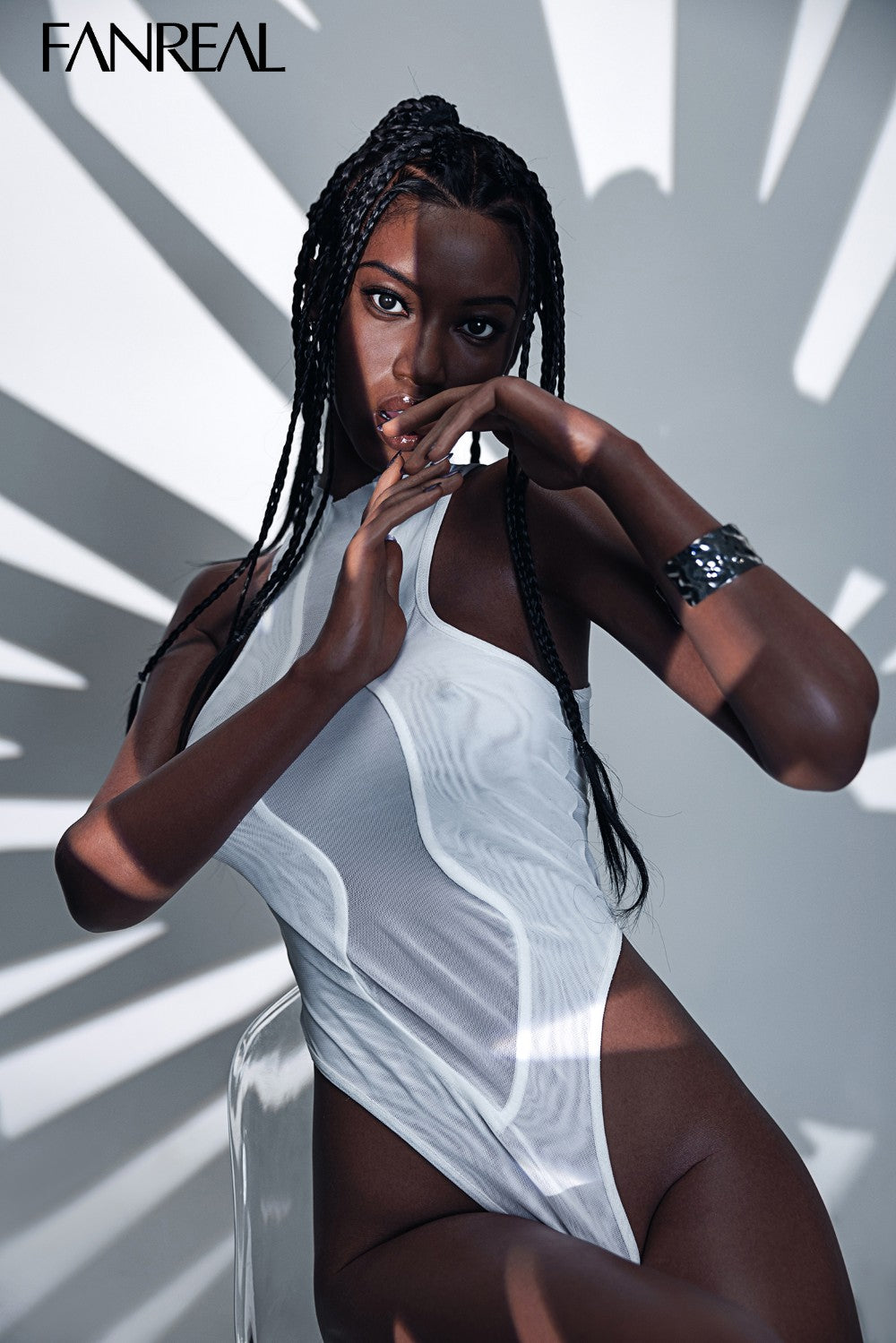 Boneca sexual Ellie (FanReal Doll Silicone com copo D de 173 cm)