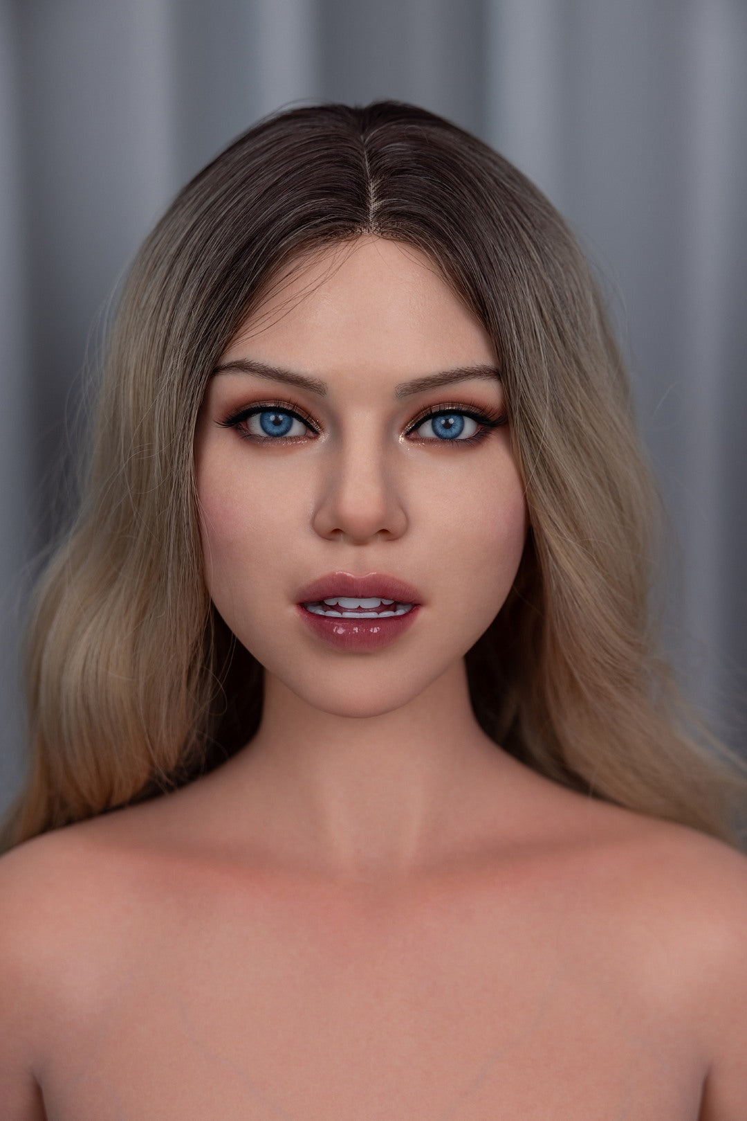 Boneca sexual Carlee Torso (FanReal Doll Silicone com copo F de 109 cm) EXPRESS