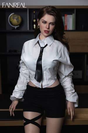 Gina muñeca sexual (FanReal Doll 170 cm de silicona d-cup)