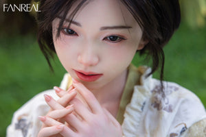 muchacha muñeca sexual (FanReal Doll 153 cm B-CUP Silicona)