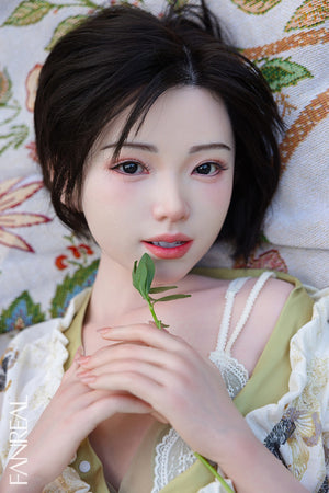 muchacha muñeca sexual (FanReal Doll 153 cm B-CUP Silicona)