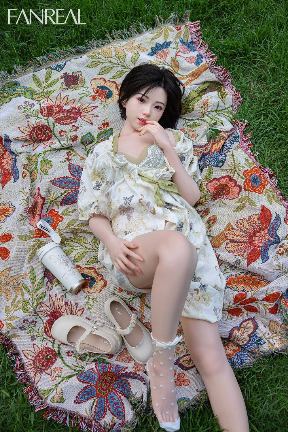 Boneca Sexual Molly (FanReal Doll Silicone copo B de 153 cm)