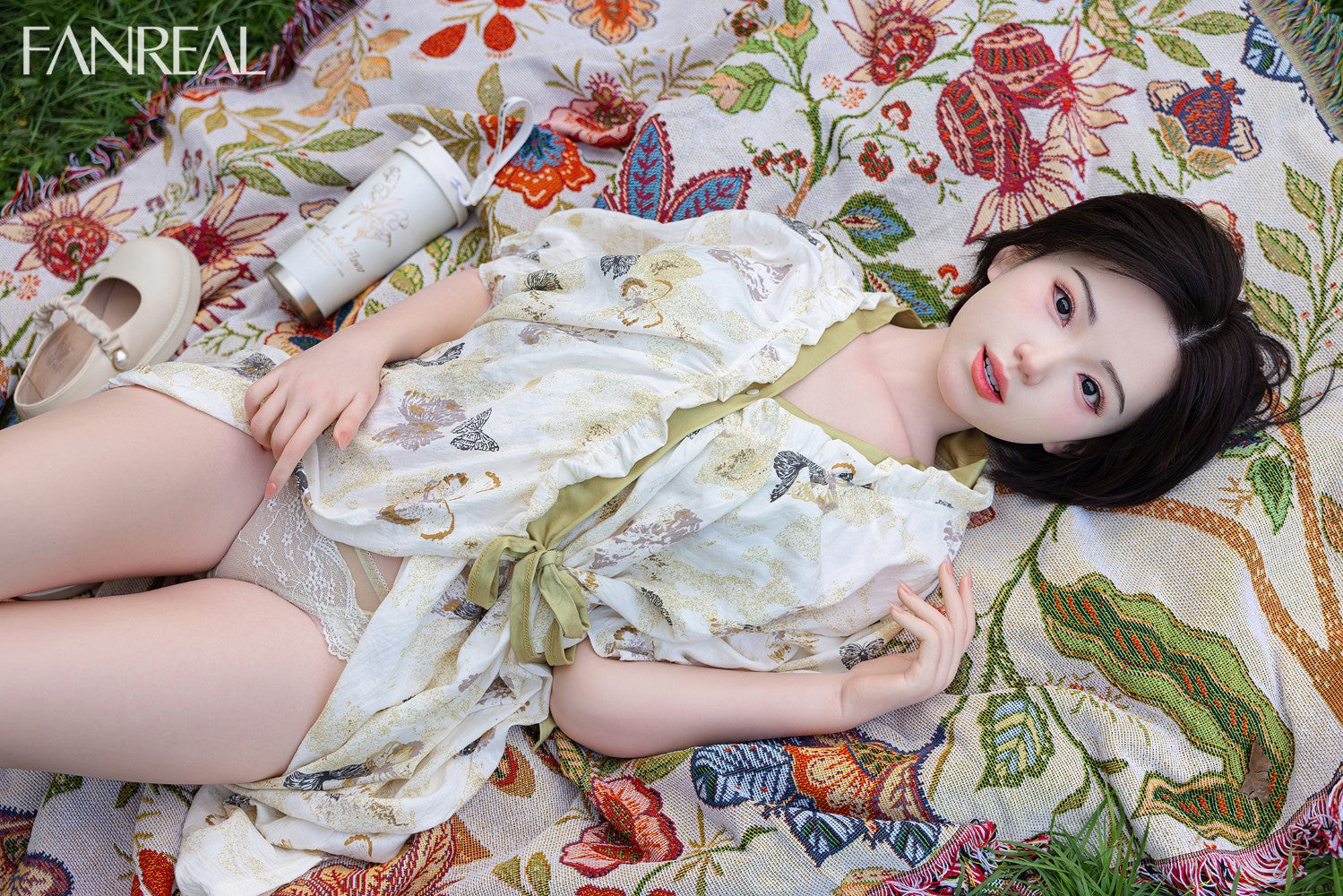 Boneca Sexual Molly (FanReal Doll Silicone copo B de 153 cm)