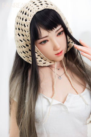 Boneca sexual de jia (FanReal Doll 158cm B-cup silicone)