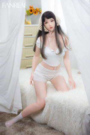 Boneca sexual de jia (FanReal Doll 158cm B-cup silicone)