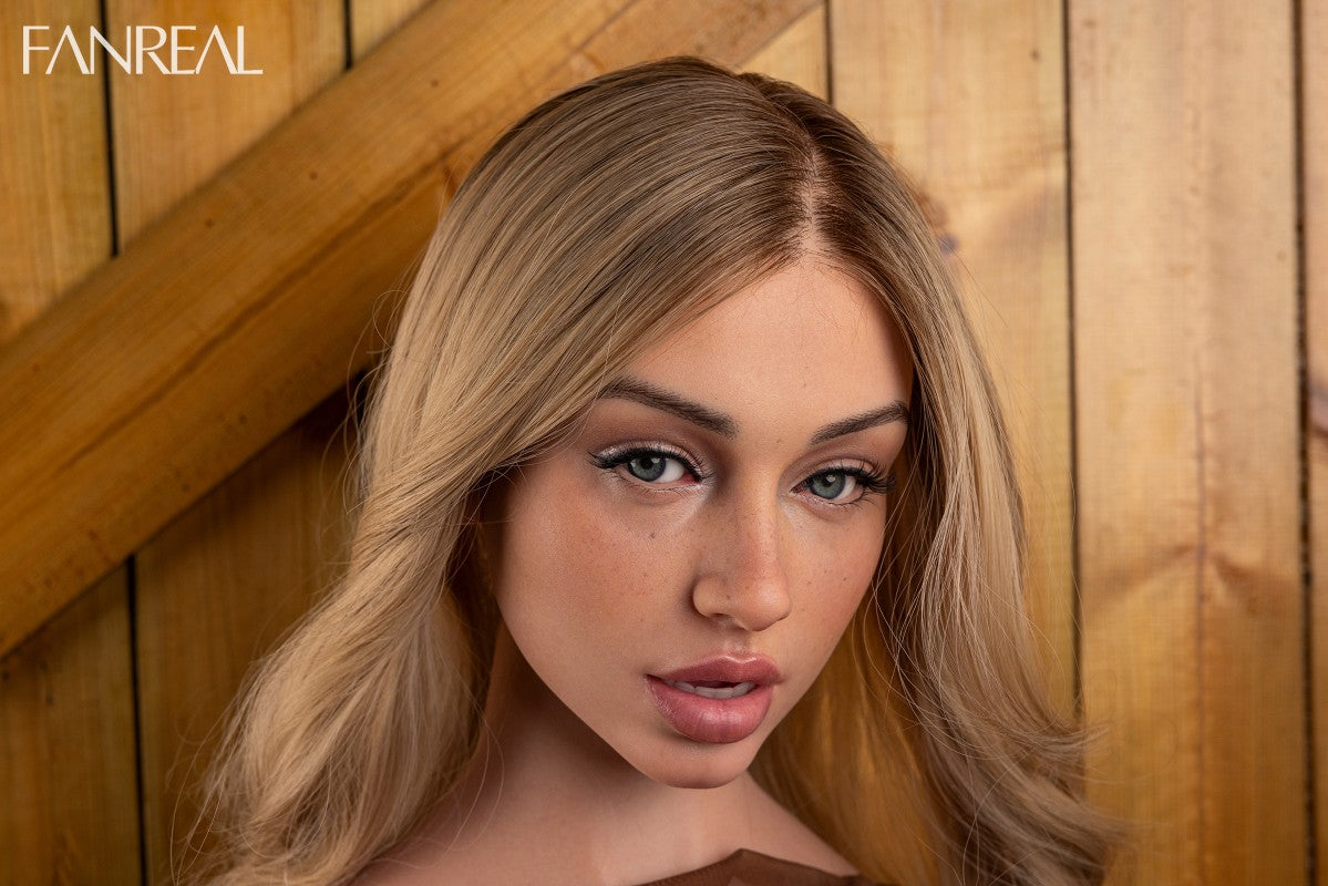 Lila tronco muñeca sexual (FanReal Doll Copa G de silicona de 95 cm)