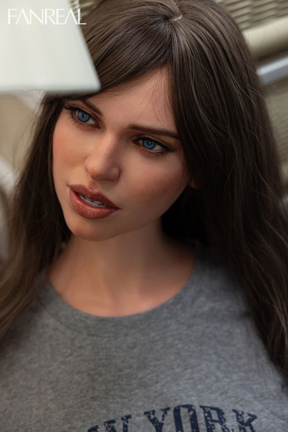 gina torso muñeca sexual (FanReal Doll Copa G de silicona de 95 cm)