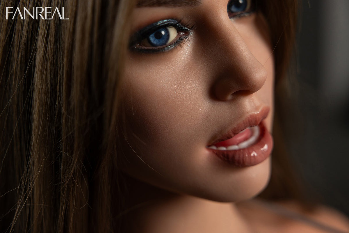 della torso muñeca sexual (FanReal Doll Copa G de silicona de 95 cm)