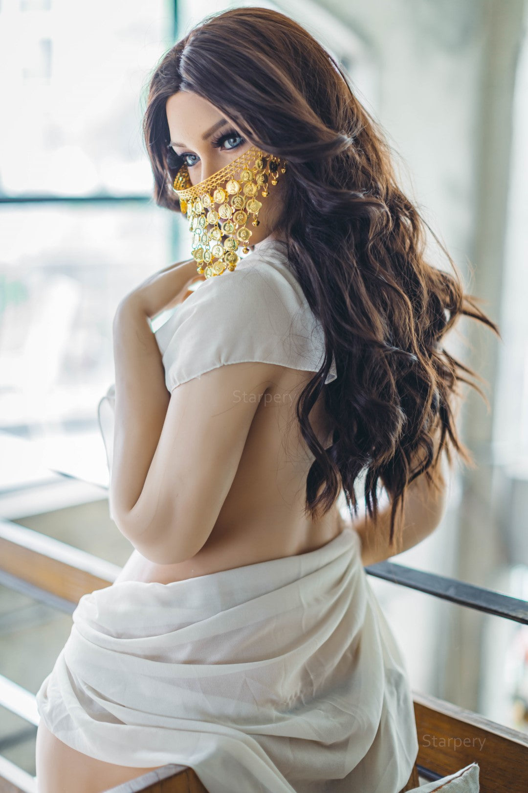 Adela muñeca sexual (Starpery Copa G de 165 cm (TPE+Silicona)