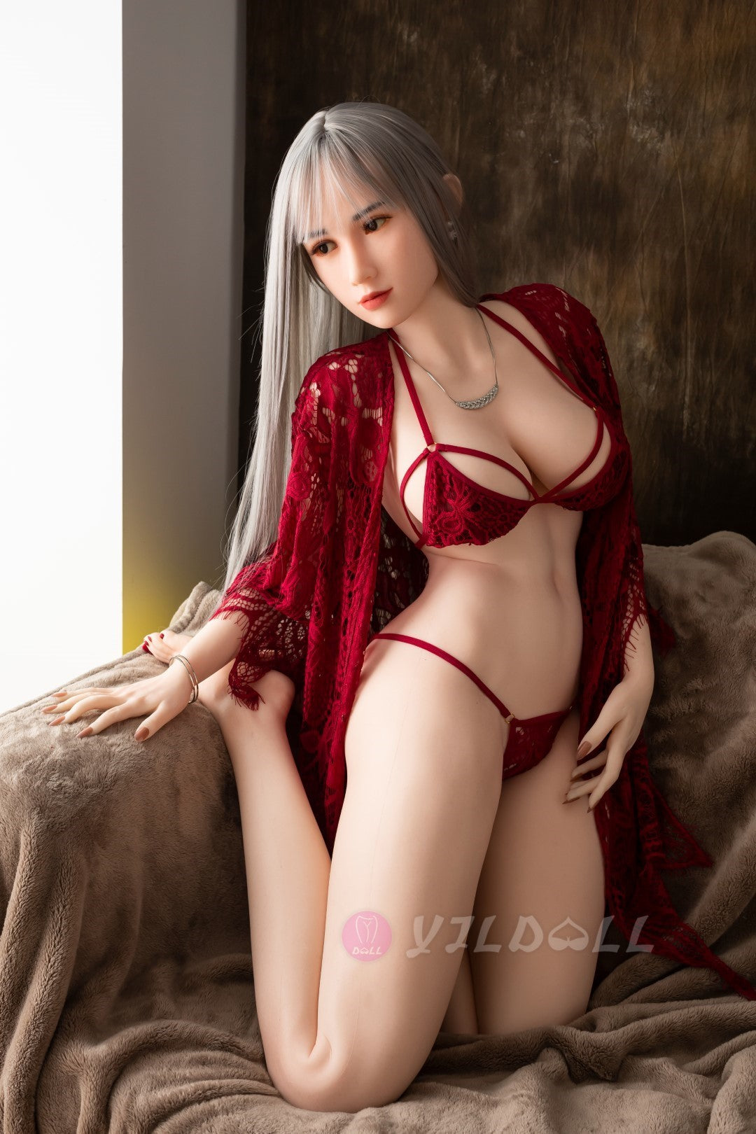 Lan de la canción muñeca sexual (YJL Doll 163 cm F-CUP #803 Silicona)