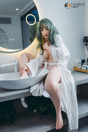 Doll sexual Qian (FanReal Doll 158cm B-cup silicone)