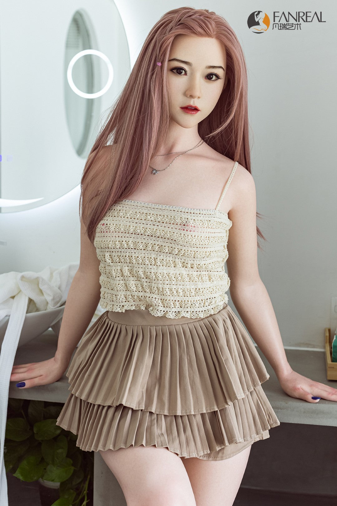 qian muñeca sexual (FanReal Doll 158cm copa B Silicona)