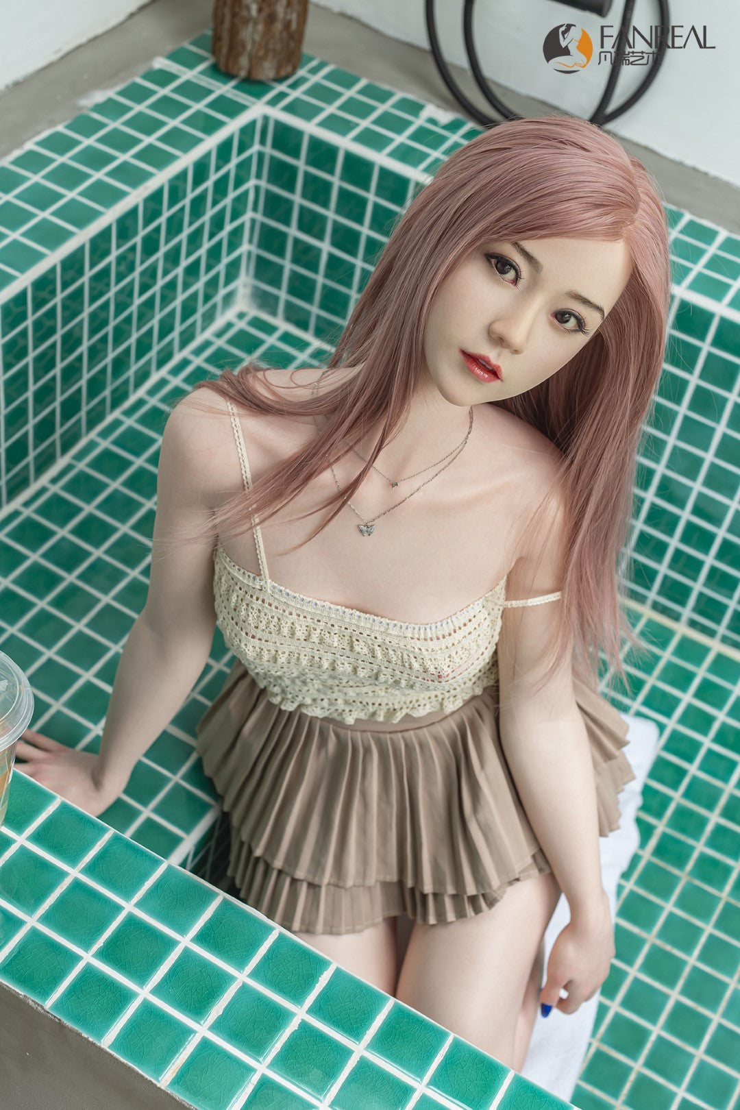 qian muñeca sexual (FanReal Doll 158cm copa B Silicona)