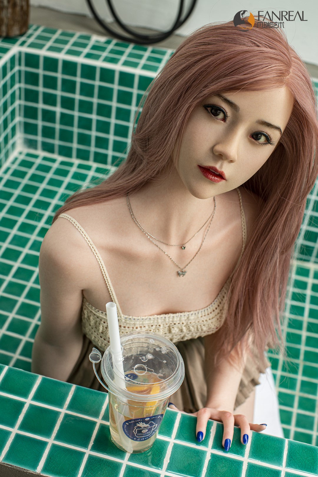 qian muñeca sexual (FanReal Doll 158cm copa B Silicona)