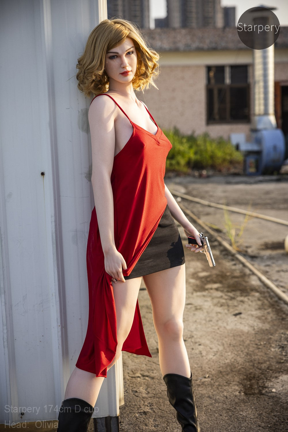 Olivia muñeca sexual (Starpery 174 cm copa D TPE+silicona)