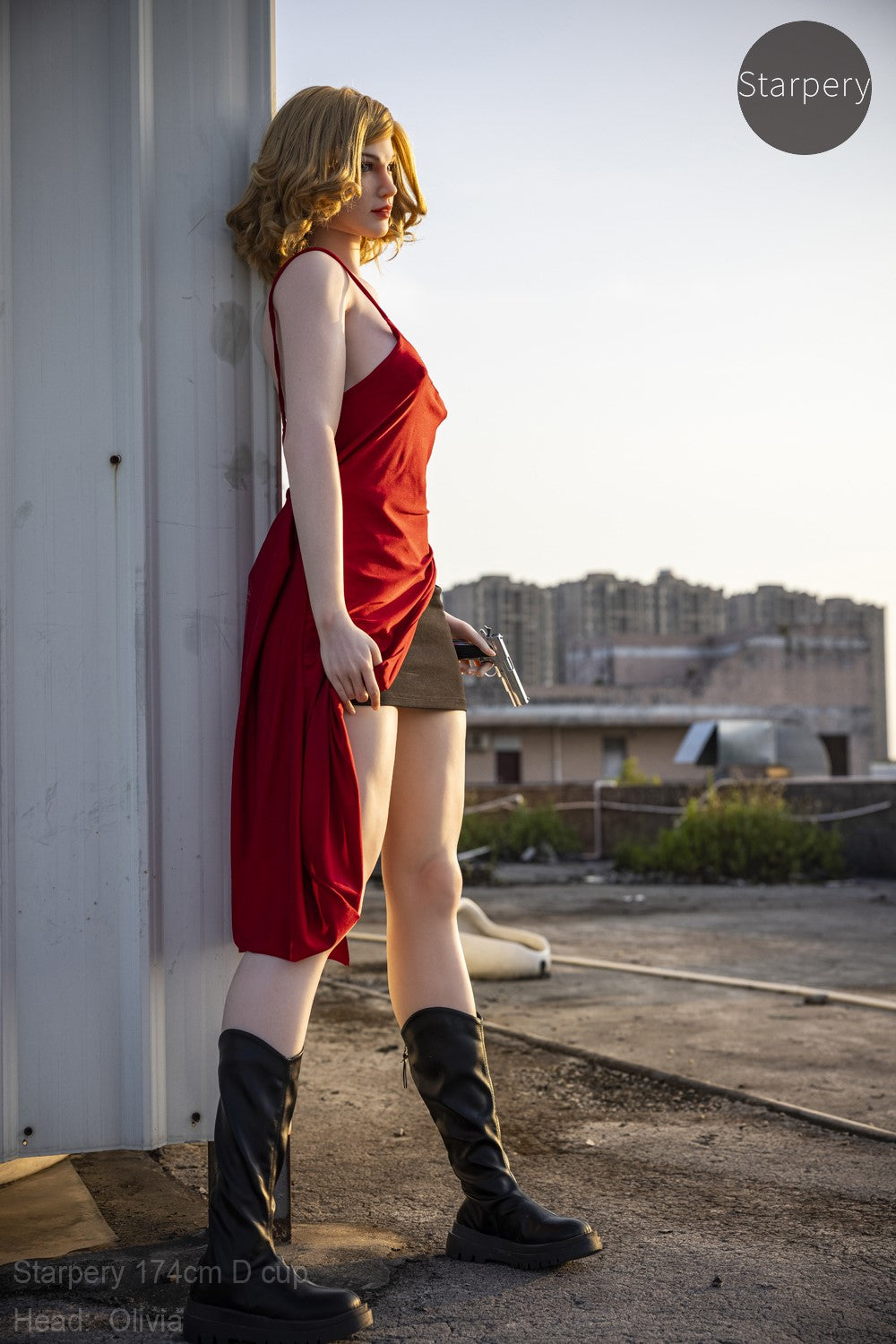 Olivia muñeca sexual (Starpery 174 cm copa D TPE+silicona)