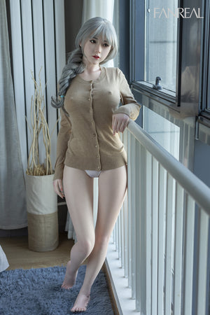 Doll sexual Qian (FanReal Doll 157 cm de silicone d-cup)