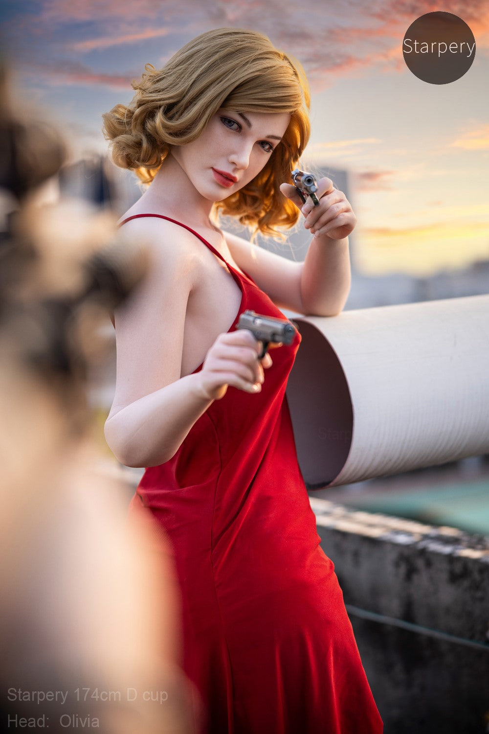 Olivia muñeca sexual (Starpery 174 cm copa D TPE+silicona)