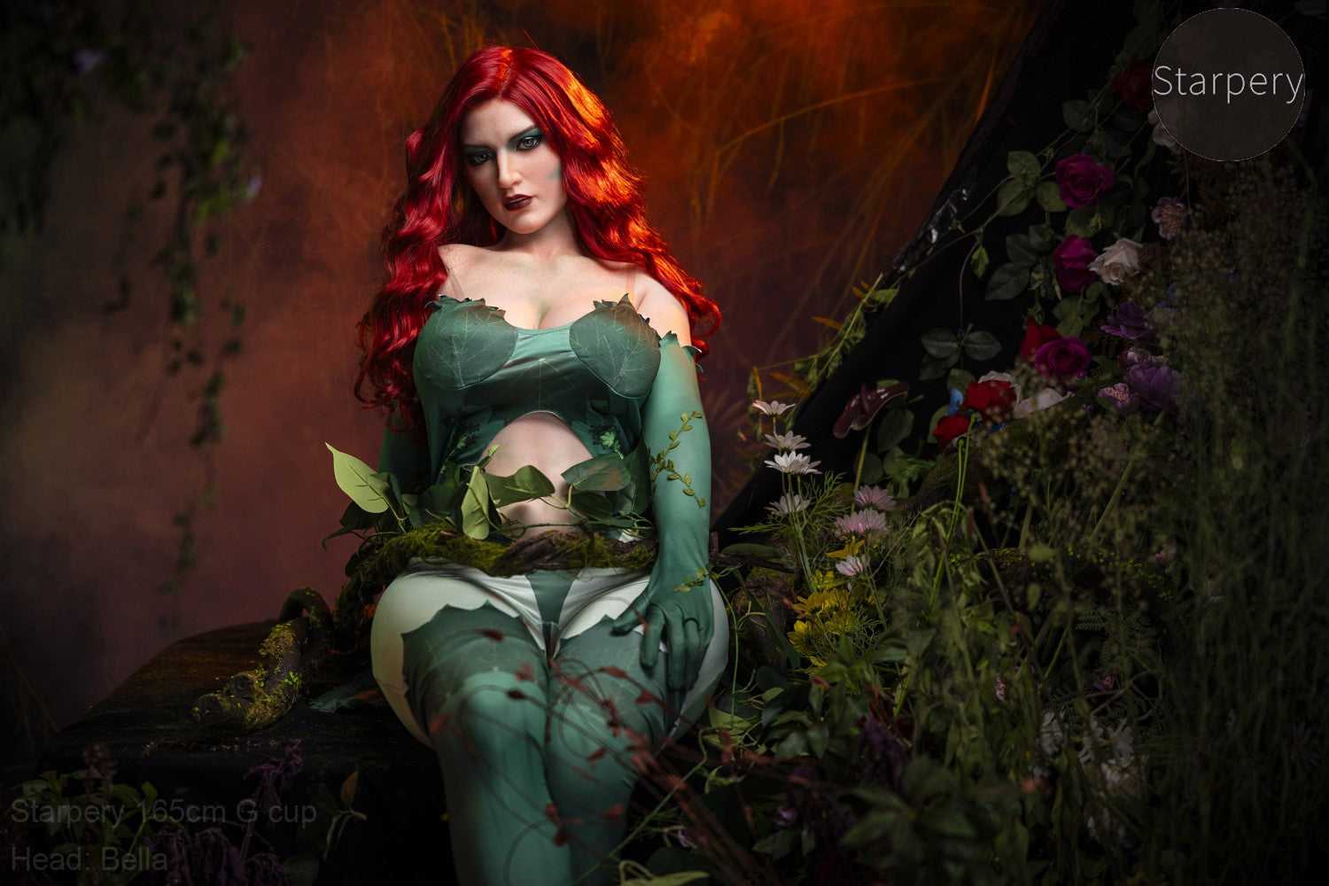 Bella muñeca sexual (Starpery Copa G de 165 cm (TPE+Silicona)