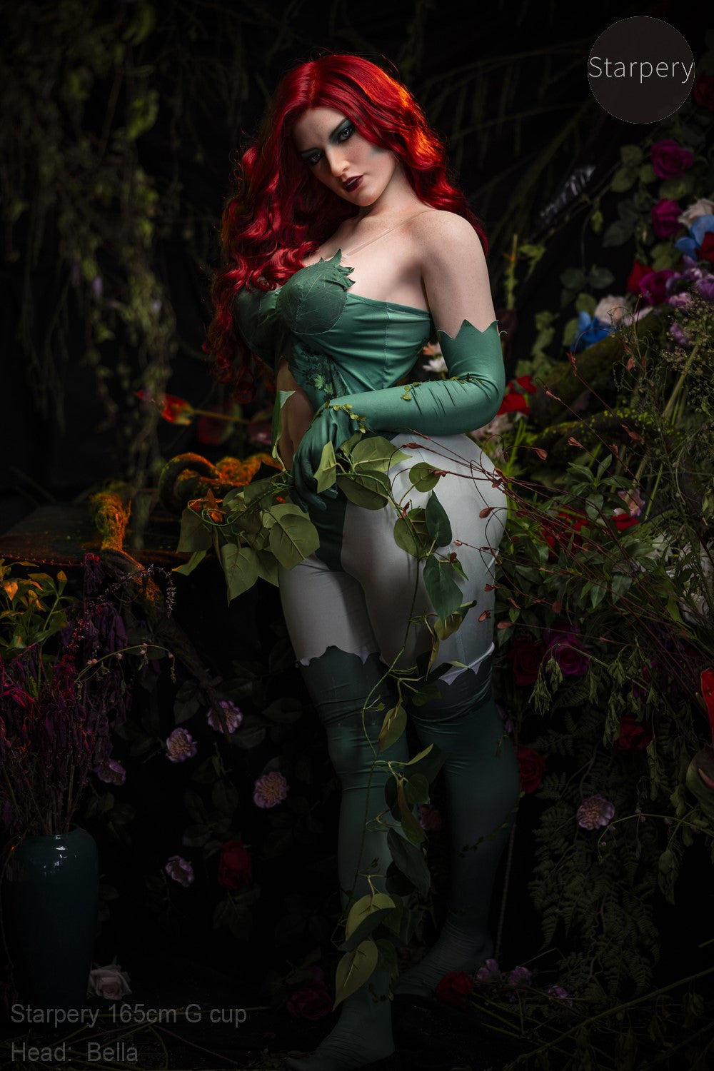 Bella muñeca sexual (Starpery Copa G de 165 cm (TPE+Silicona)